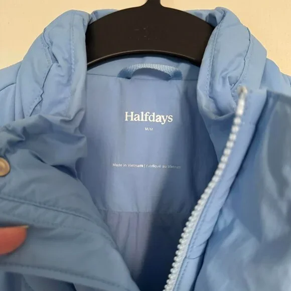 Halfdays Davis Convertible Insulated Women's Jacket - Forget Me Not Blue - Picture 8 of 8